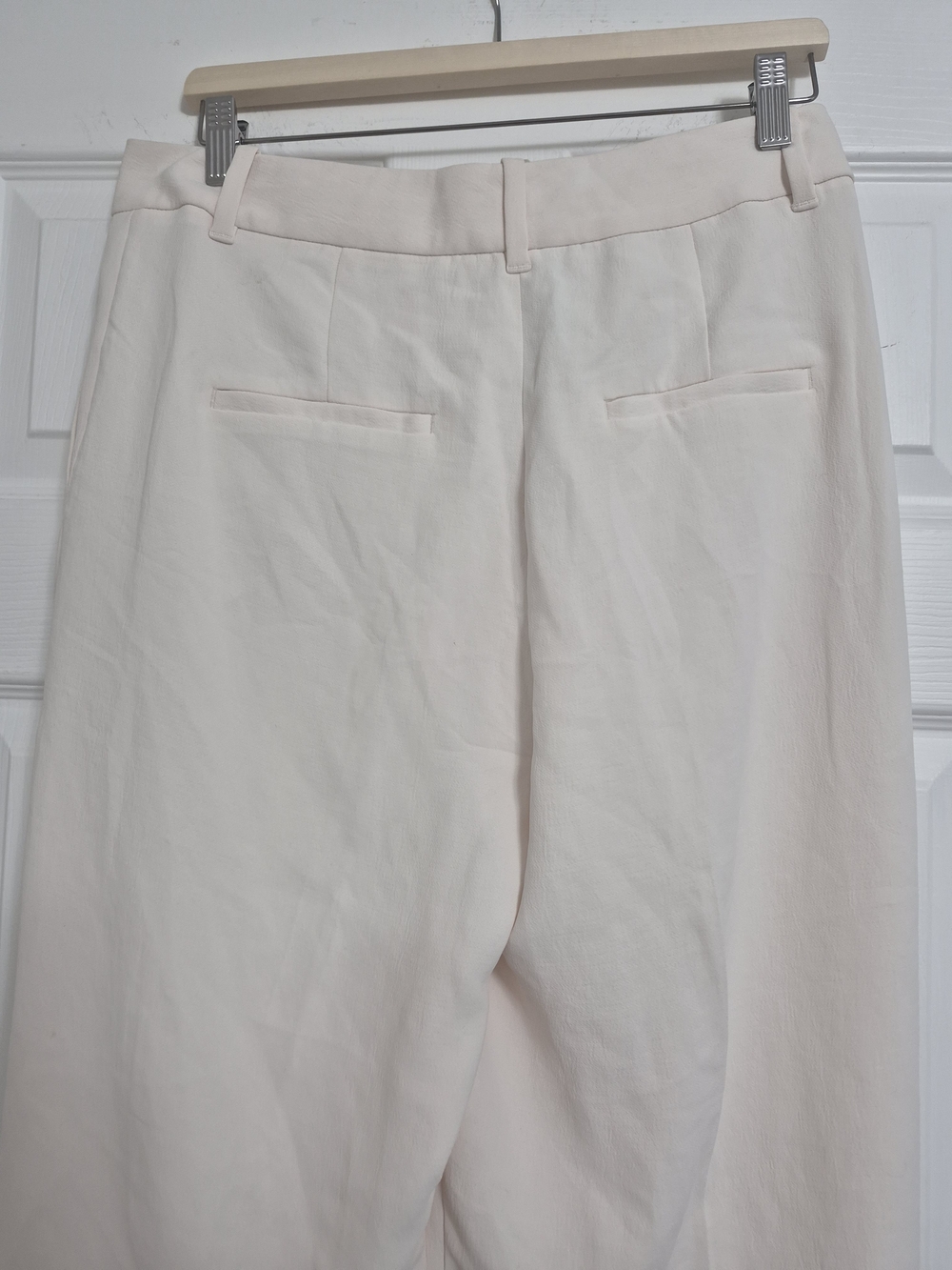 Wilfred Wide-Leg Cream Trousers - Picture 10 of 13